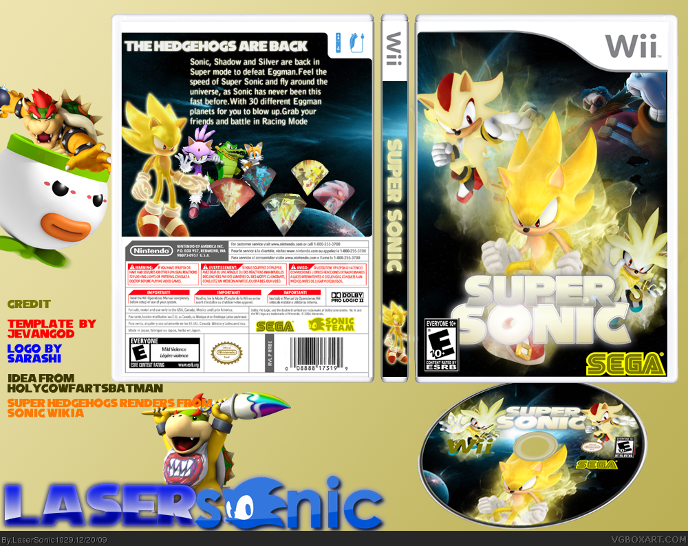 Super Sonic box cover