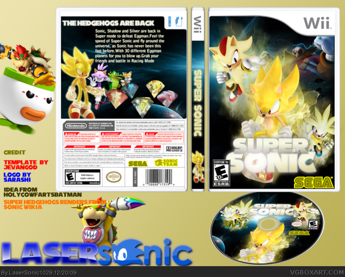 Super Sonic box art cover