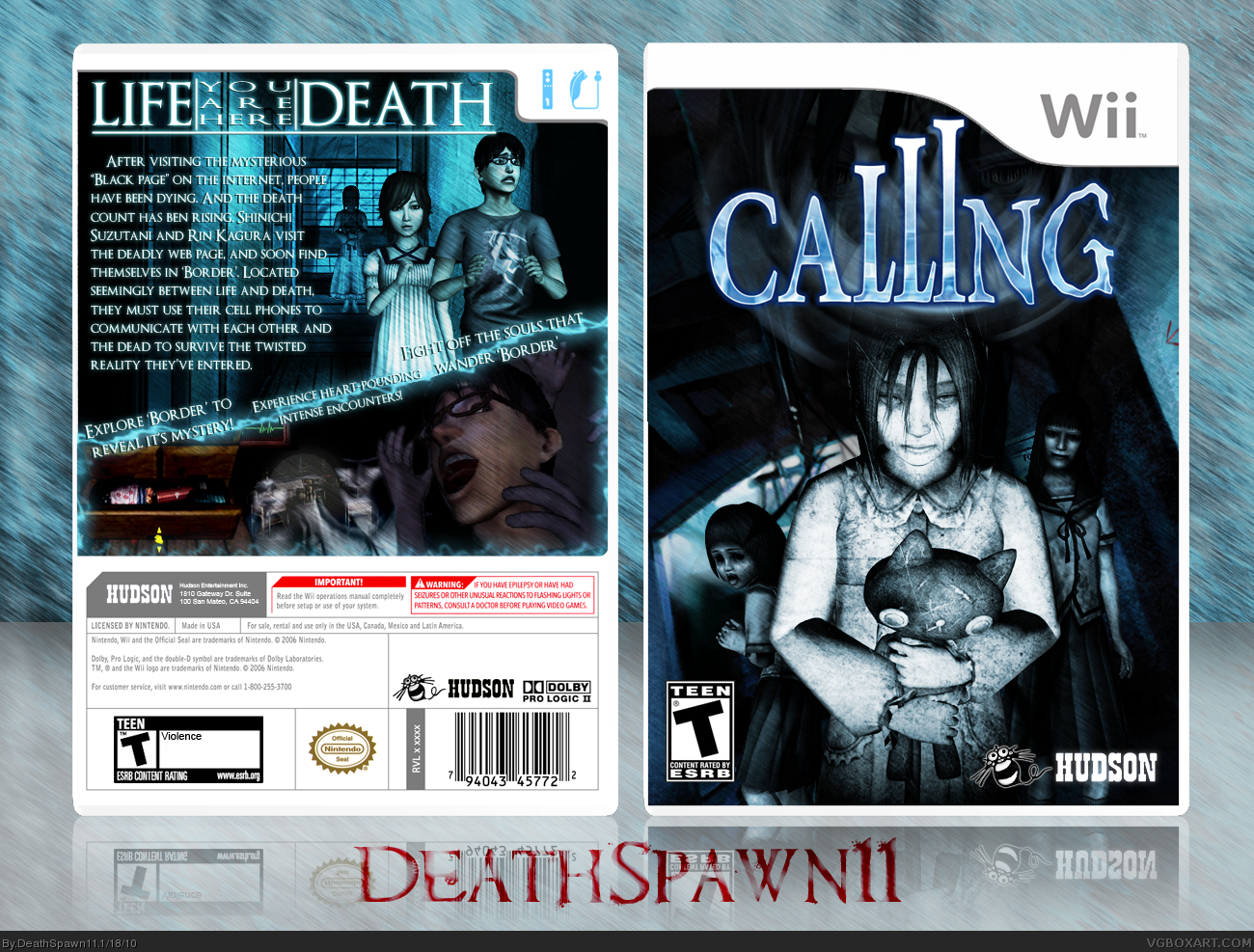 Calling box cover