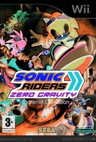 Sonic Riders: Extreme Condition box art cover