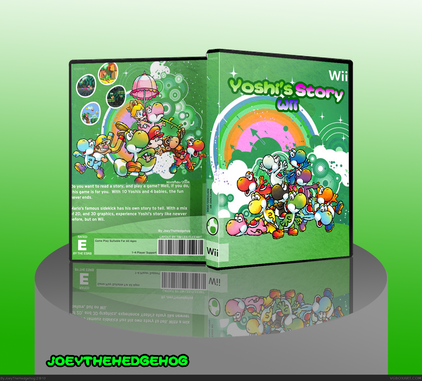 Yoshi's Story Wii box cover