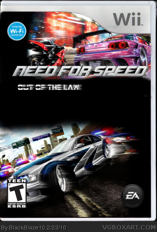 Need for Speed: Out of the Law box art cover