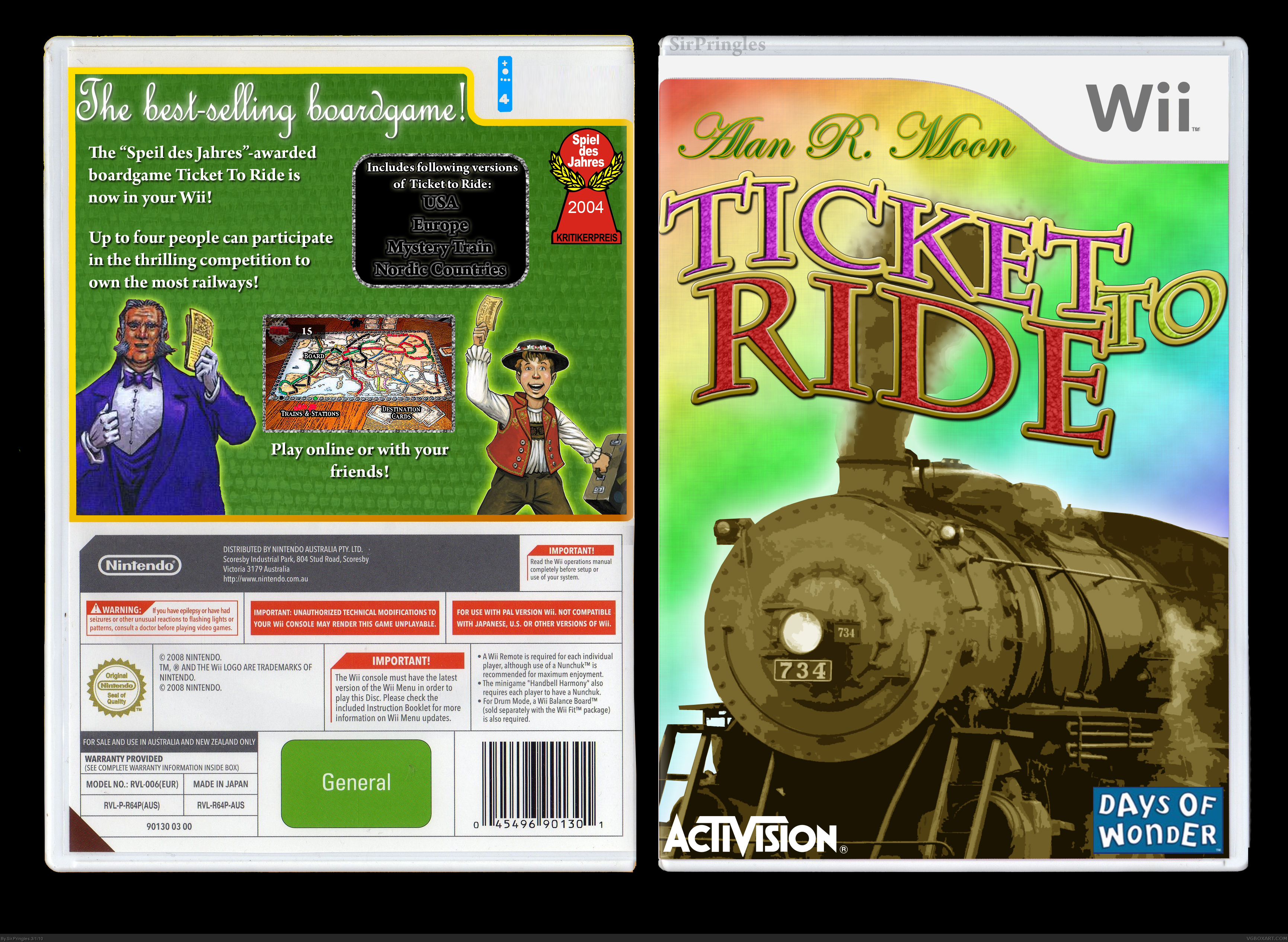 Ticket to Ride box cover
