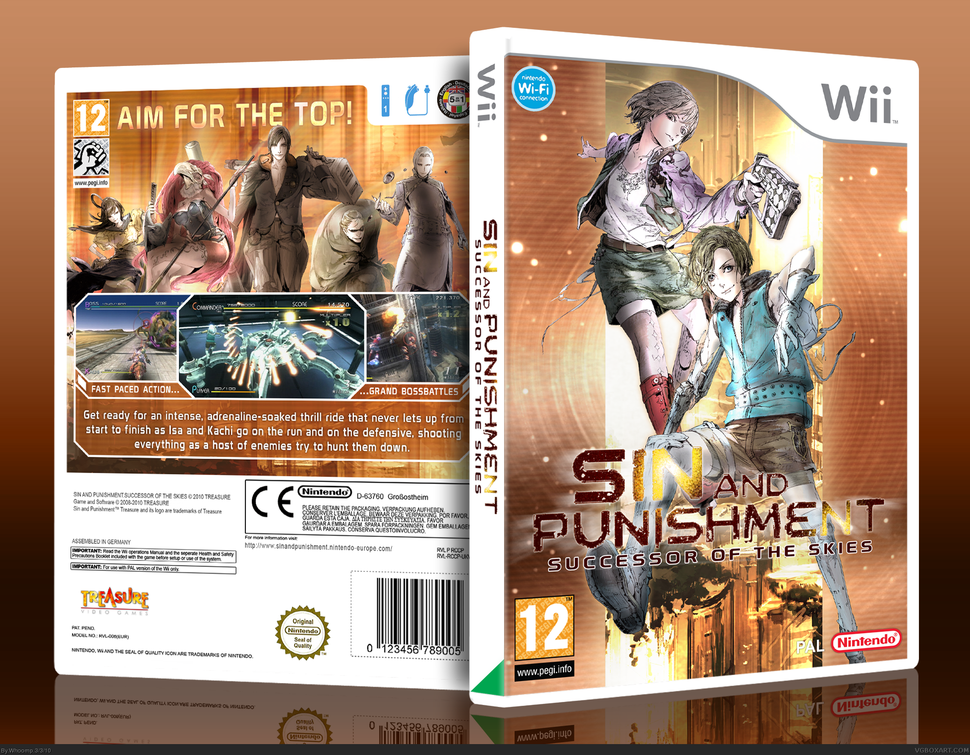 Sin and Punishment: Successor of the Skies box cover