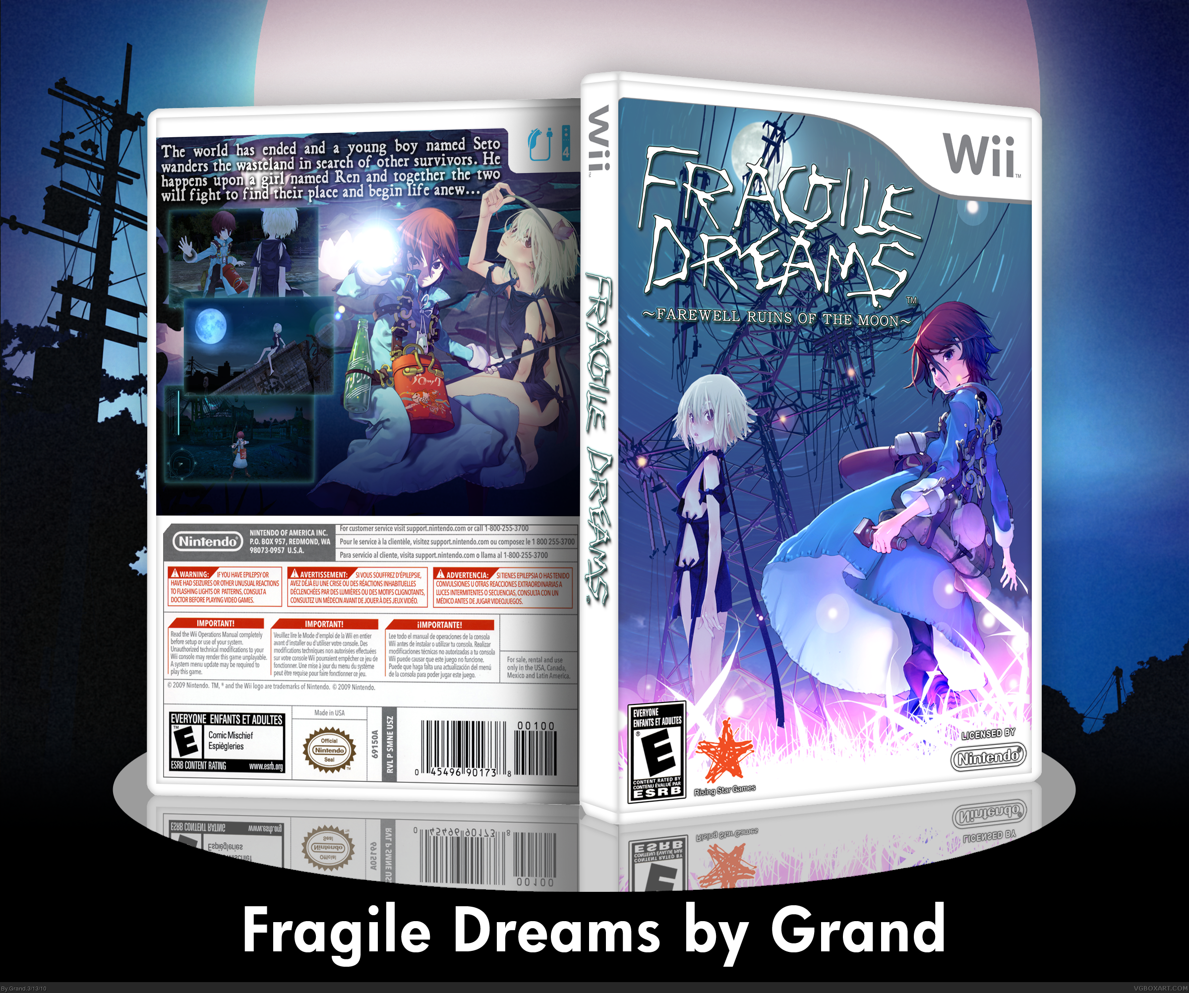 Fragile Dreams: Farewell Ruins of the Moon box cover