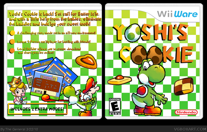Yoshi's Cookie box art cover