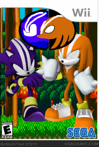 Darkspine Sonic and Knuckles box cover