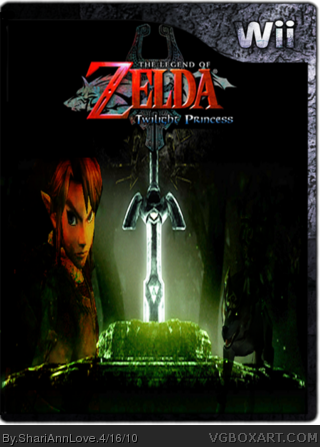The Legend of Zelda Twilight Princess box cover