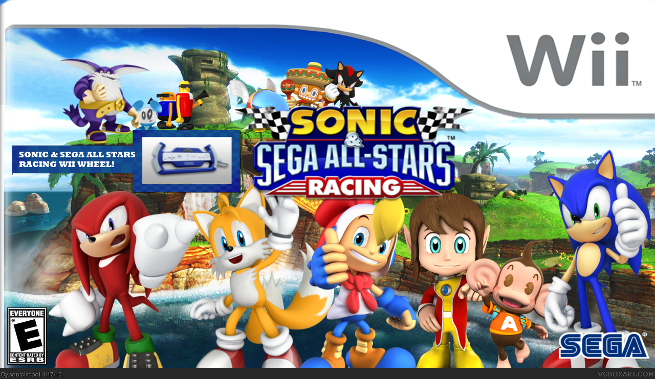 Sonic & SEGA All Stars Racing box cover