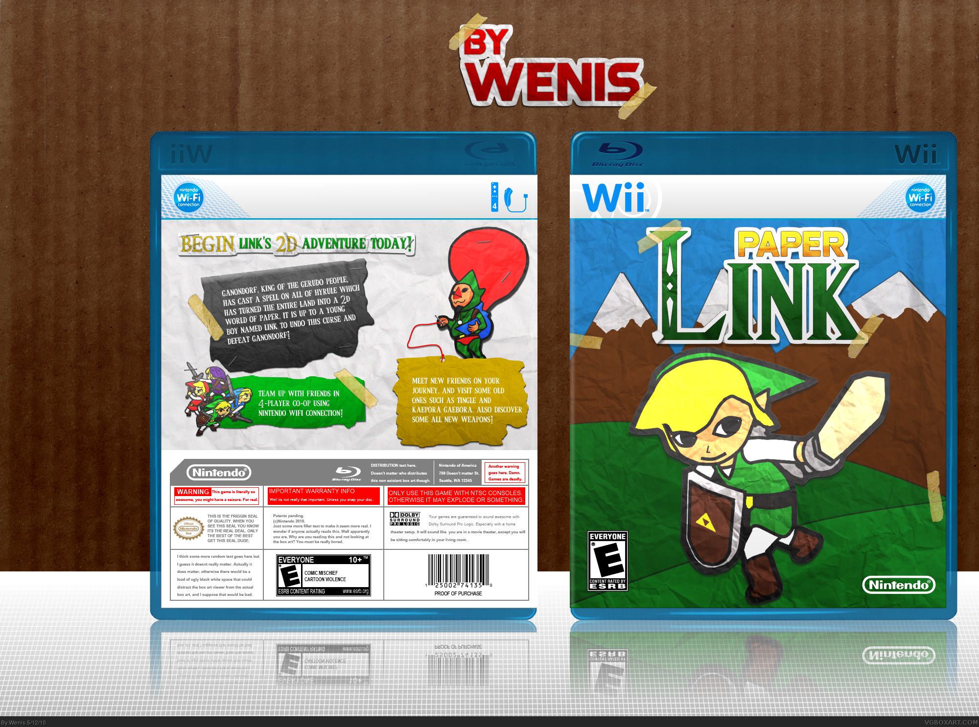 Paper Link box cover