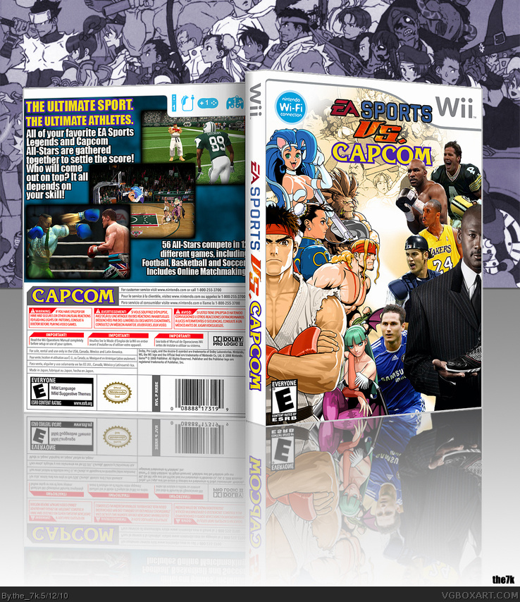 EA Sports Vs Capcom box cover