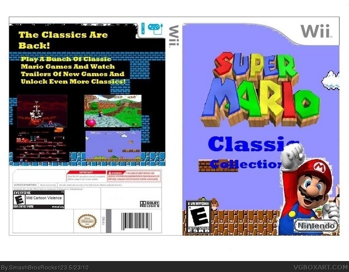 Super Mario Classic Collection box art cover