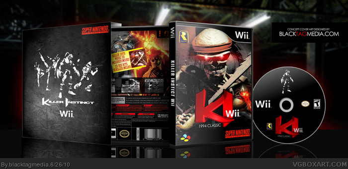 Killer Instinct Wii box art cover