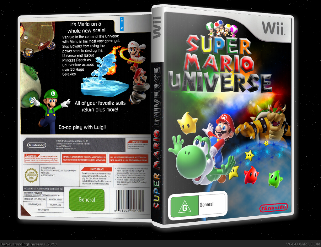 Super Mario Universe box cover