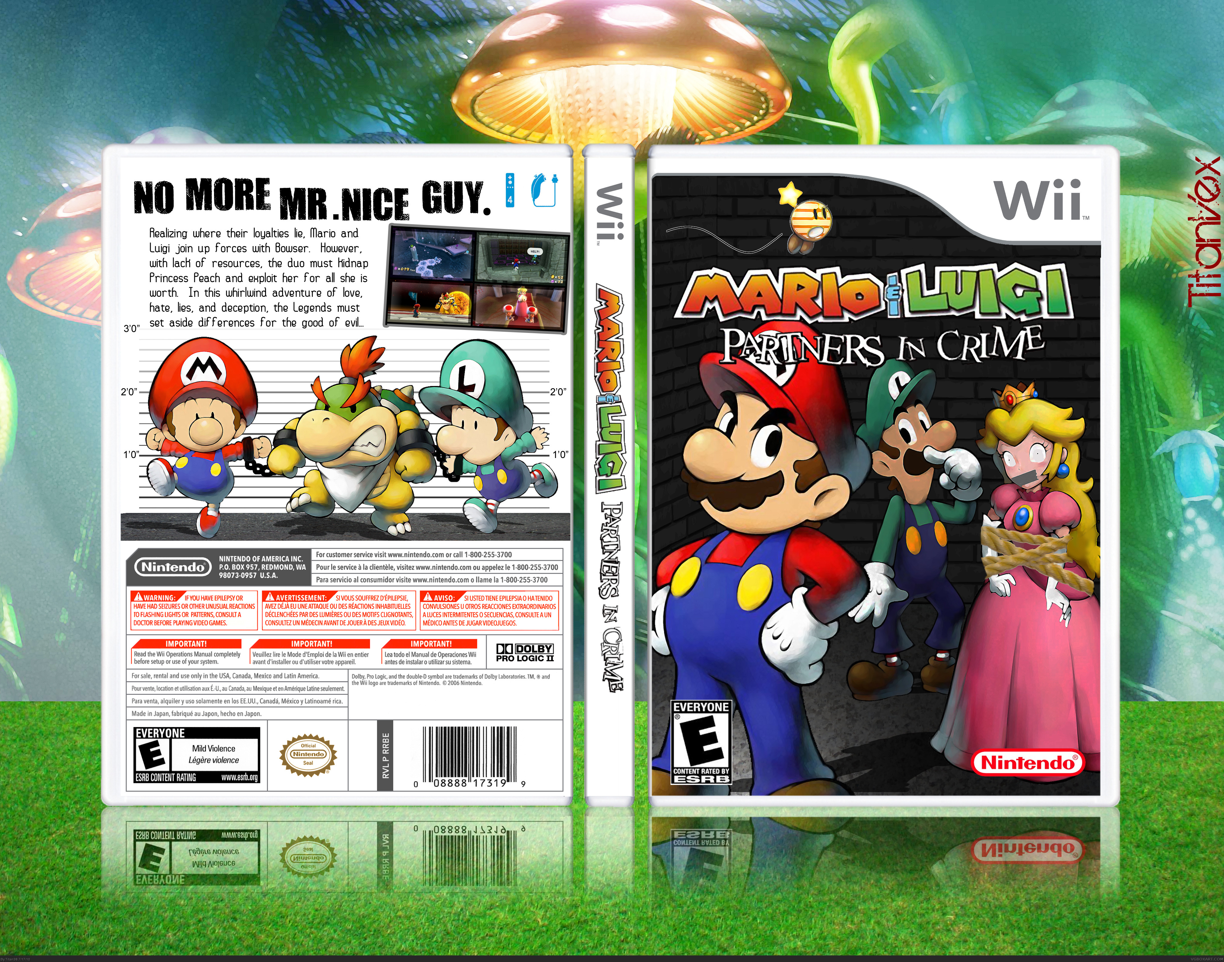 Mario and Luigi: Partners in Crime box cover