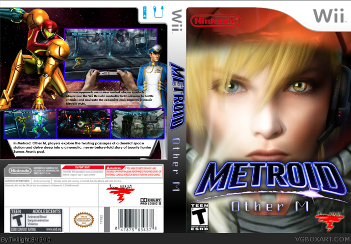 Metroid Other M box art cover
