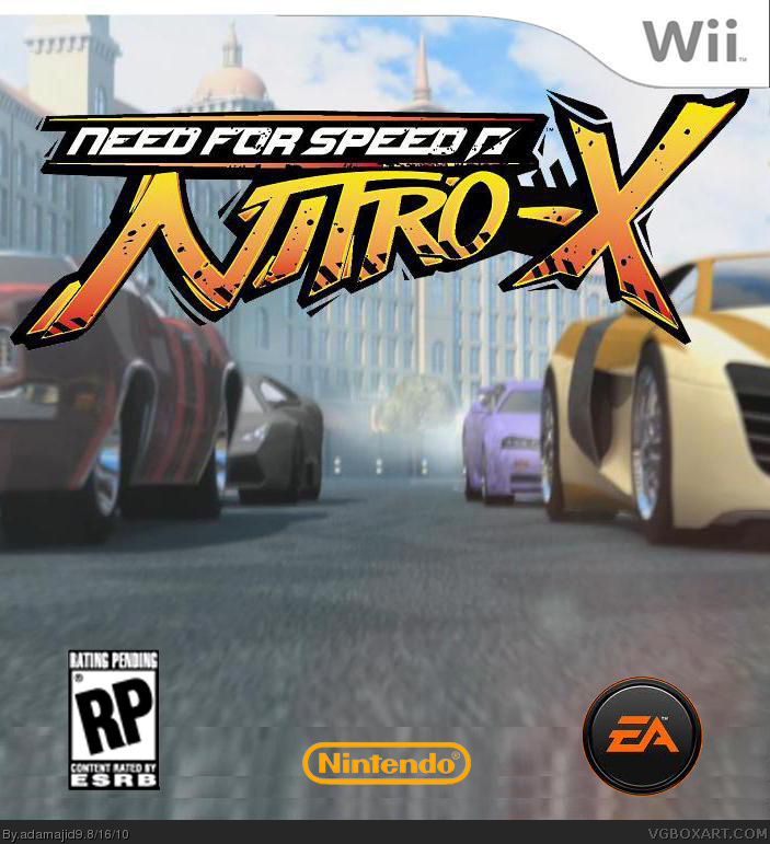 Need for Speed Nitro-X box cover