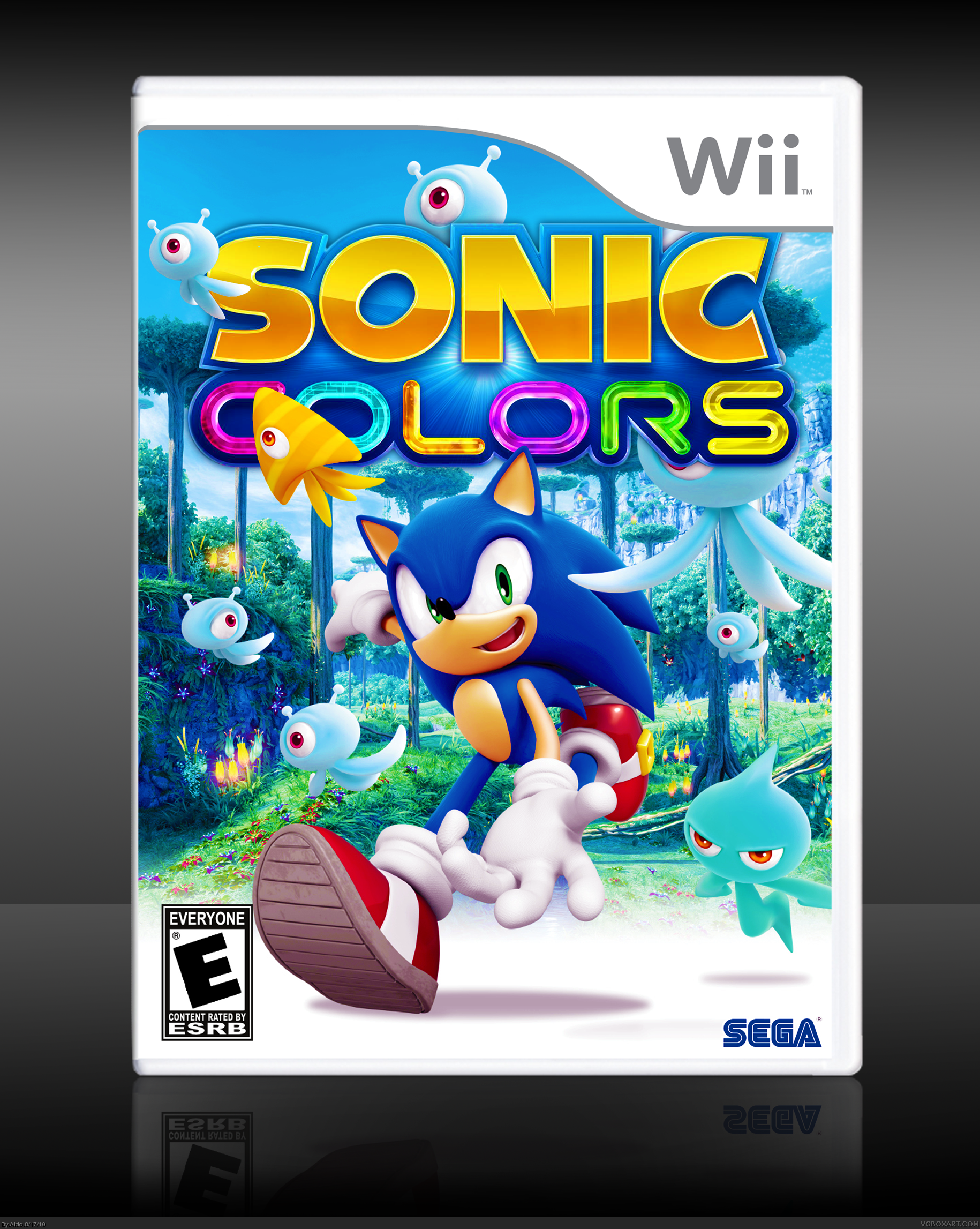 Sonic Colors box cover