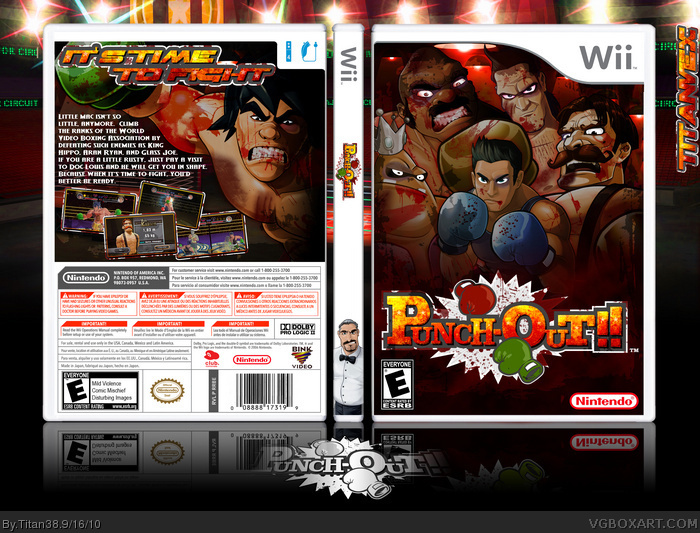 Punch Out!! box art cover