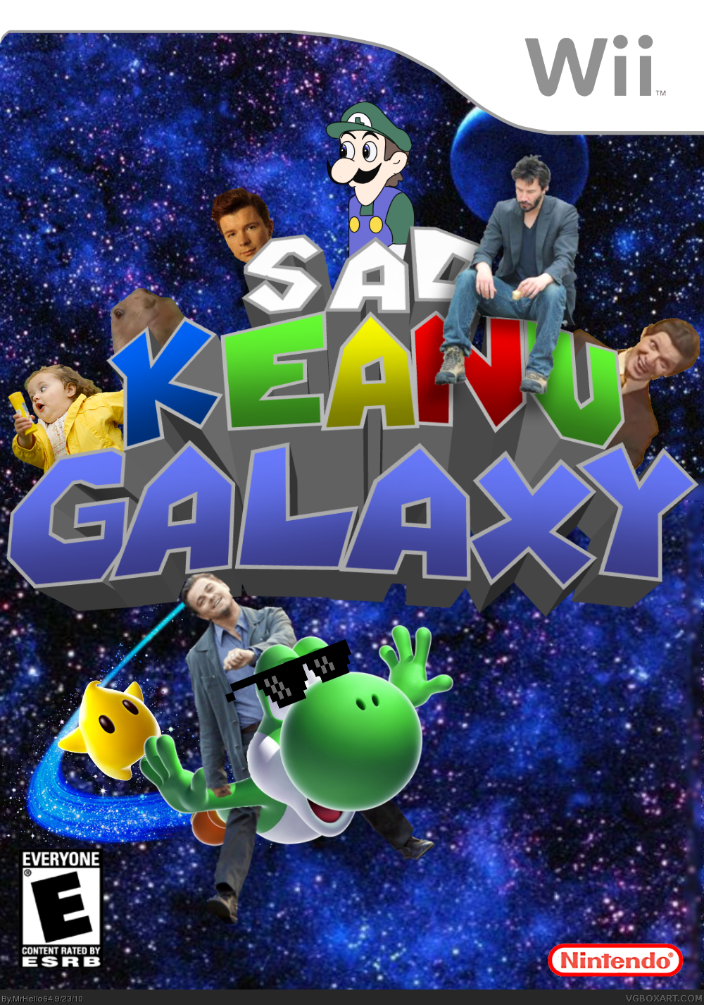 Sad Keanu Galaxy box cover