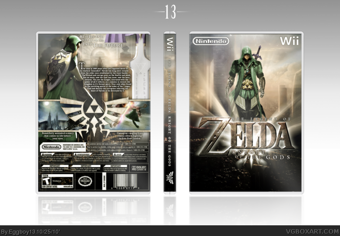 The Legend of Zelda: Knight of The Gods box art cover