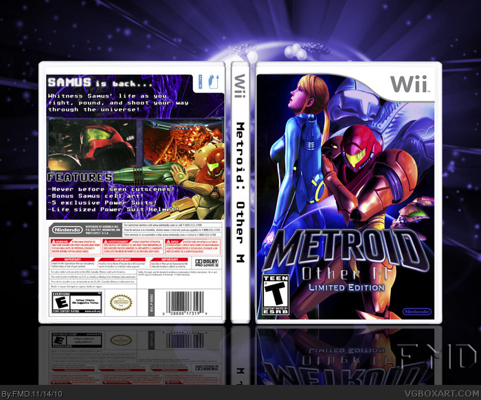Metroid: Other M Limited Edition box art cover