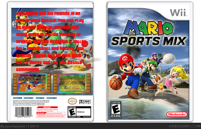 Mario Sports Mix box art cover