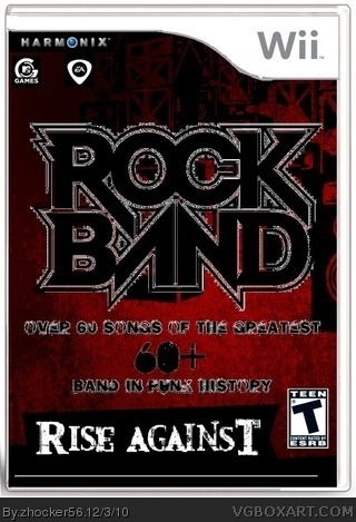 Rock Band: Rise Against box art cover
