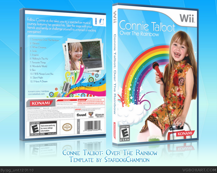 Connie Talbot: Over The Rainbow box art cover