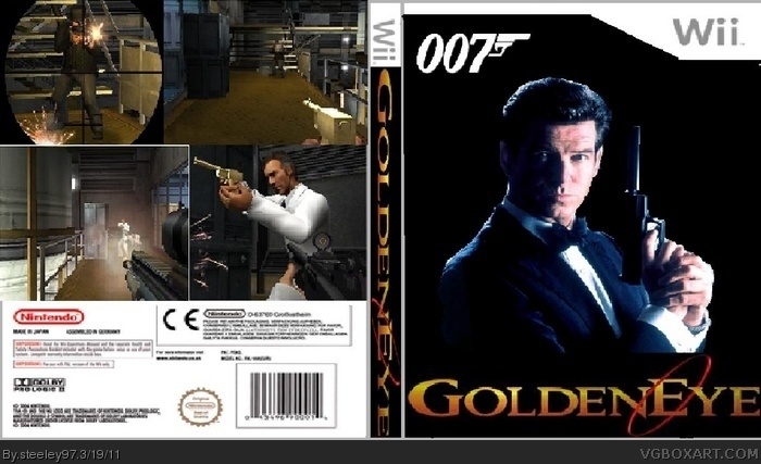 GoldenEye 007 box art cover