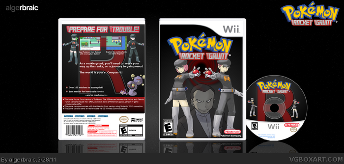 Pokemon Rocket Grunt box art cover