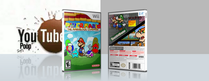 Paper Mario : The Marvelous Compass box art cover