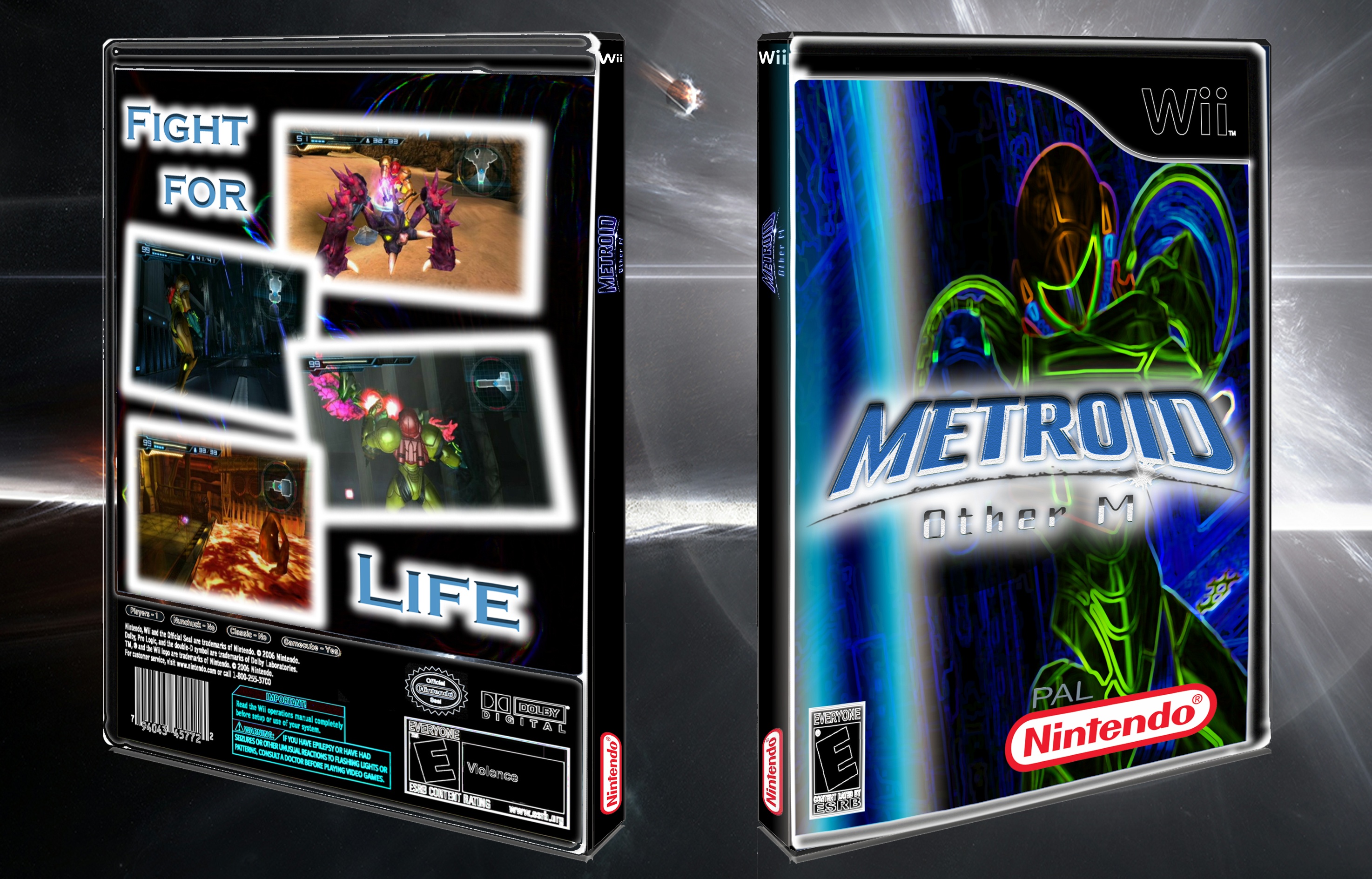 Metroid Other M box cover
