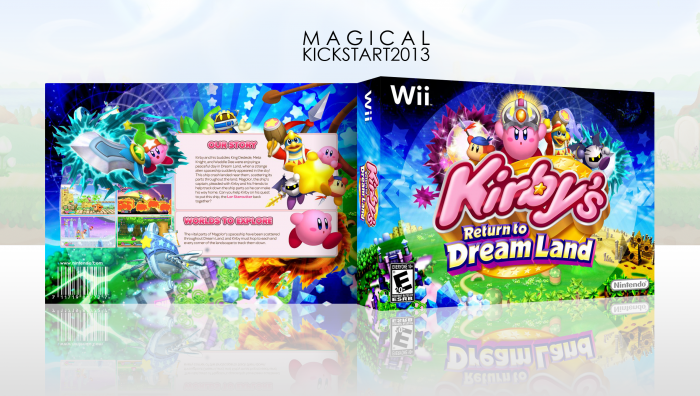 Kirby's Return to Dream Land box art cover