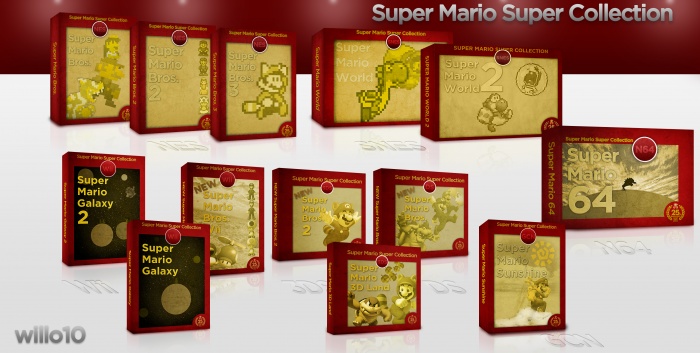 Super Mario Super Collection box art cover
