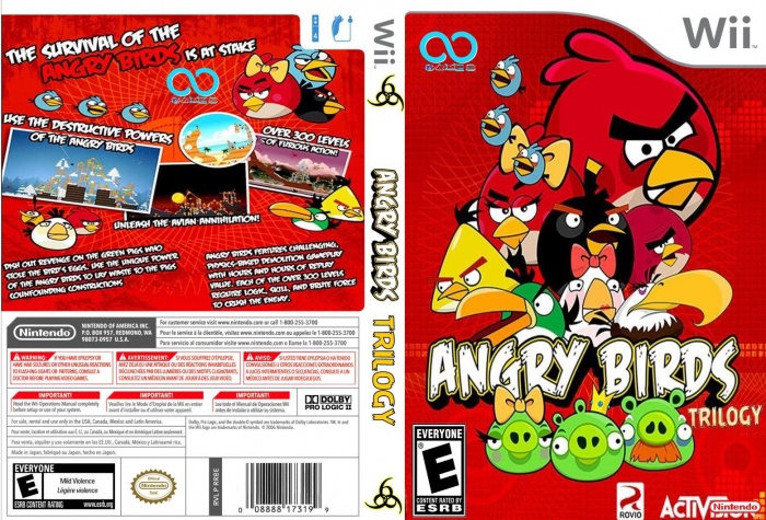 Angry Birds Trilogy box art cover