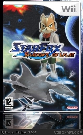 Starfox: Shadows of Lylat box cover