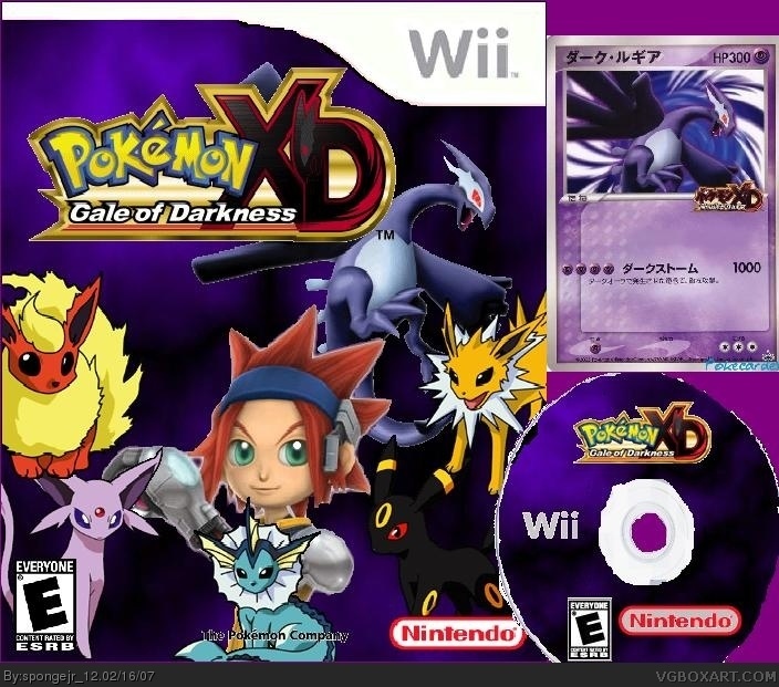 Pokemon XD: Gale of Darkness box cover