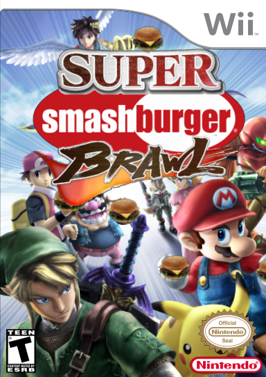 Super Smash Burger Brawl box cover