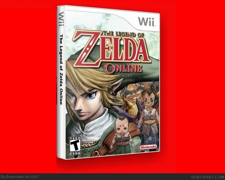 The Legend of Zelda Online box cover