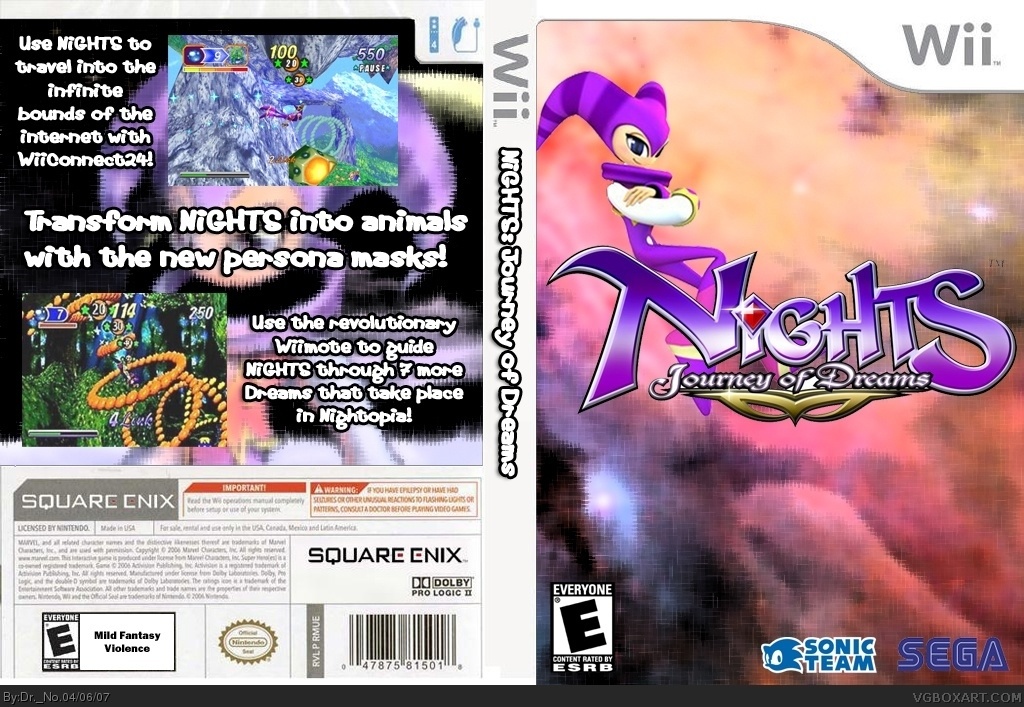 Nights: Journey Of Dreams box cover