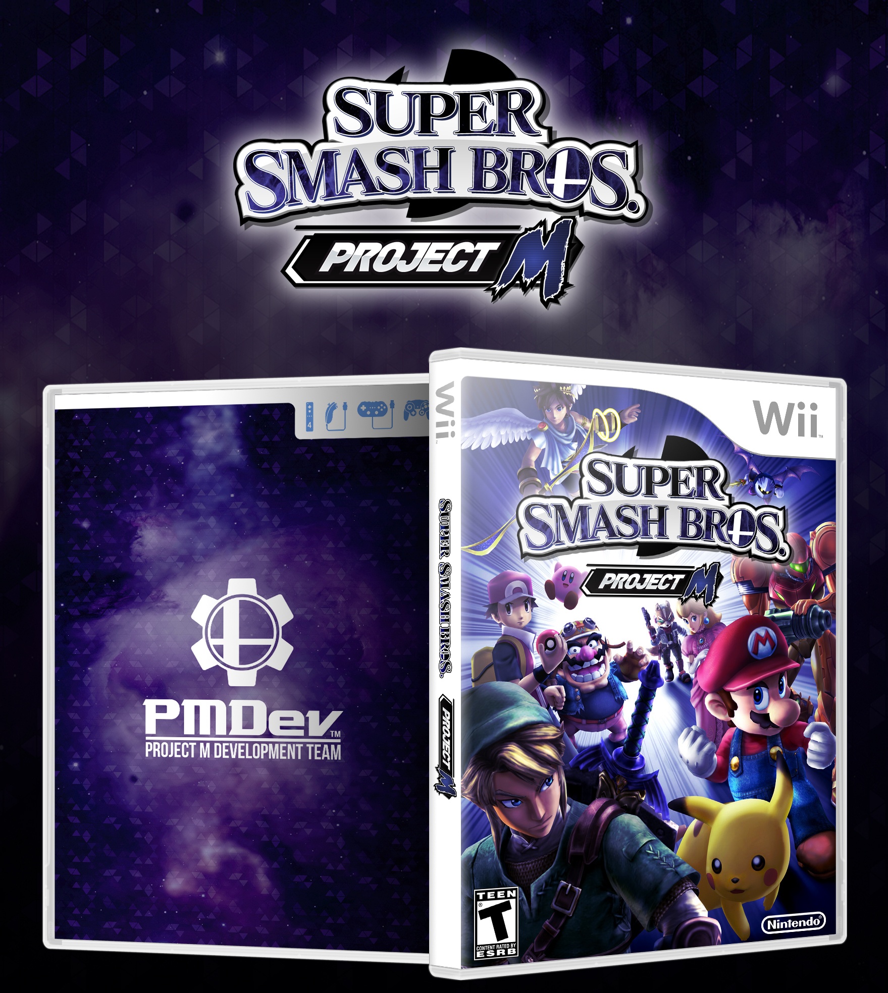 Super Smash Bros. Project M box cover