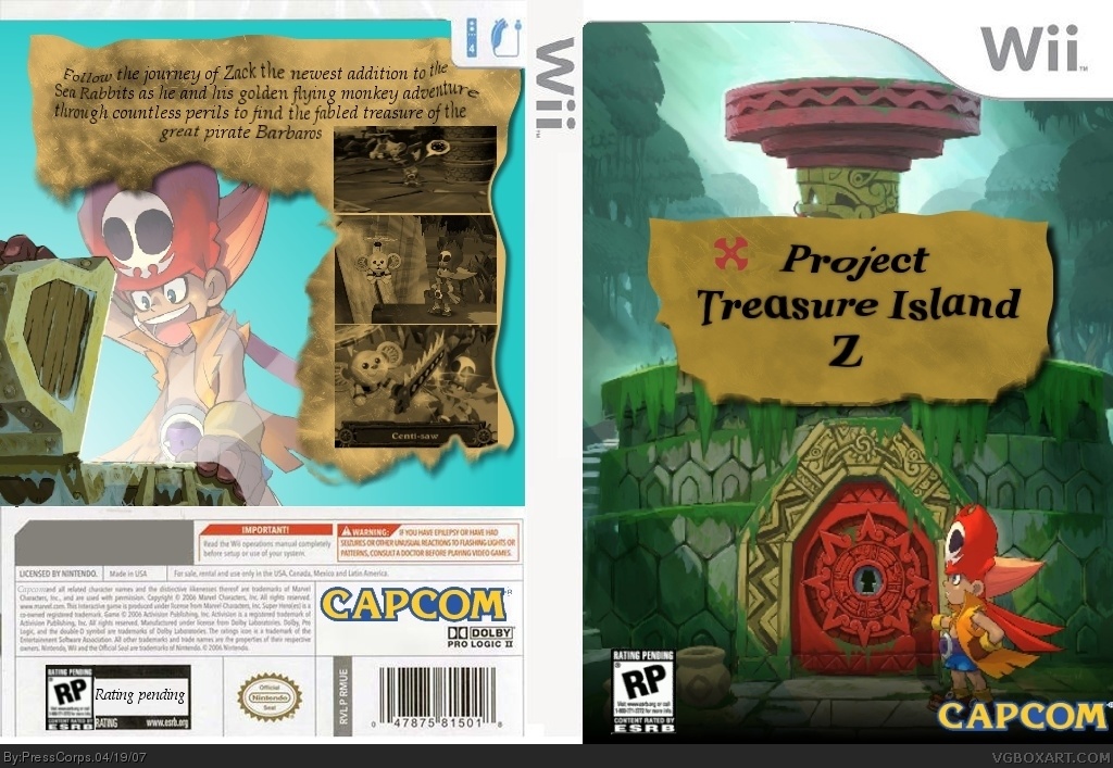 Project Treasure Island Z box cover