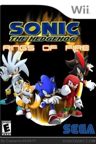 Sonic: Rings Of Fire box art cover