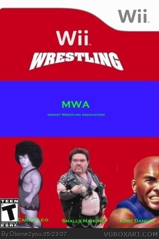 Wii Wrestling box art cover