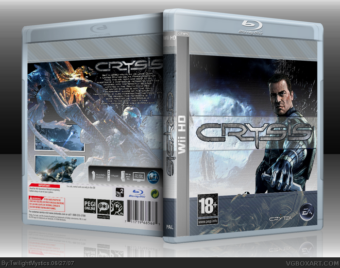 CRYSIS (WiiHD/Wii) box art cover