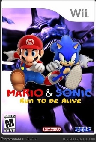 Mario & Sonic: Run to be Alive box cover