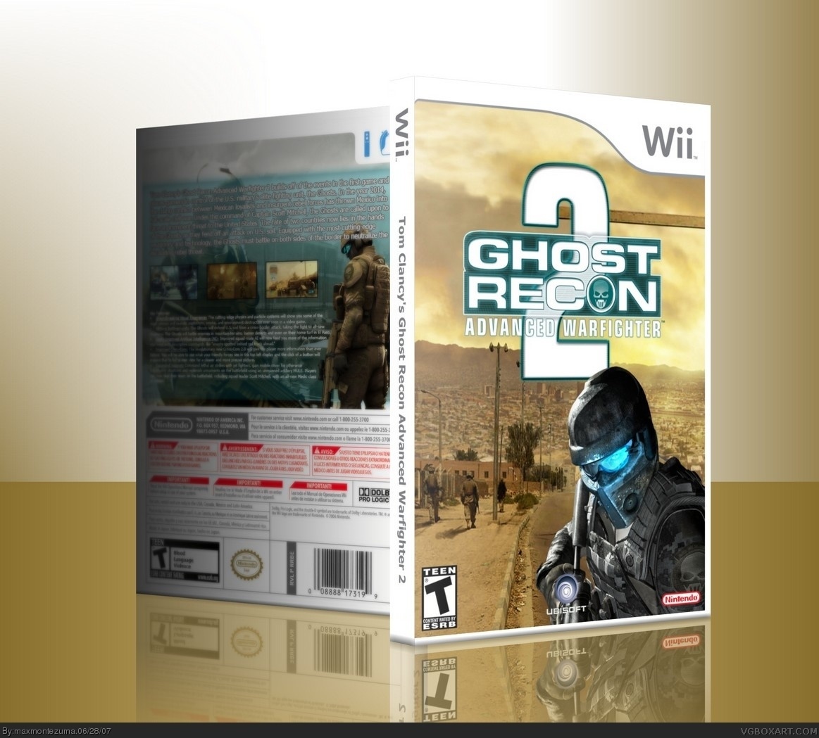 Tom Clancy's Ghost Recon Advanced Warfighter 2 box cover