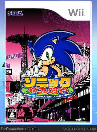 Sonic Mega Collection Remix box cover
