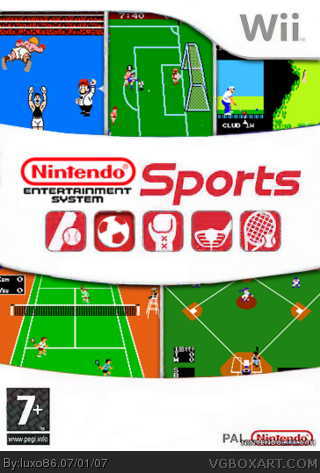 Wii Sports box cover